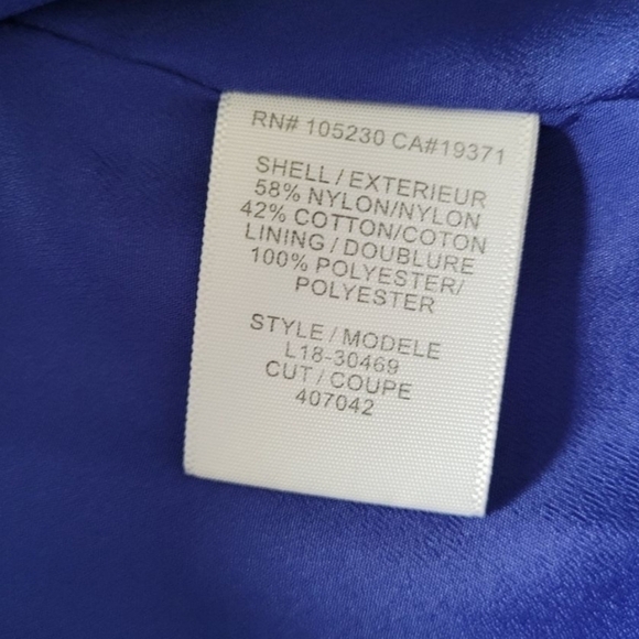 Joie Rori Black and Royal Blue Lace Sleeveless Sheath Dress Size XS - Picture 8 of 8